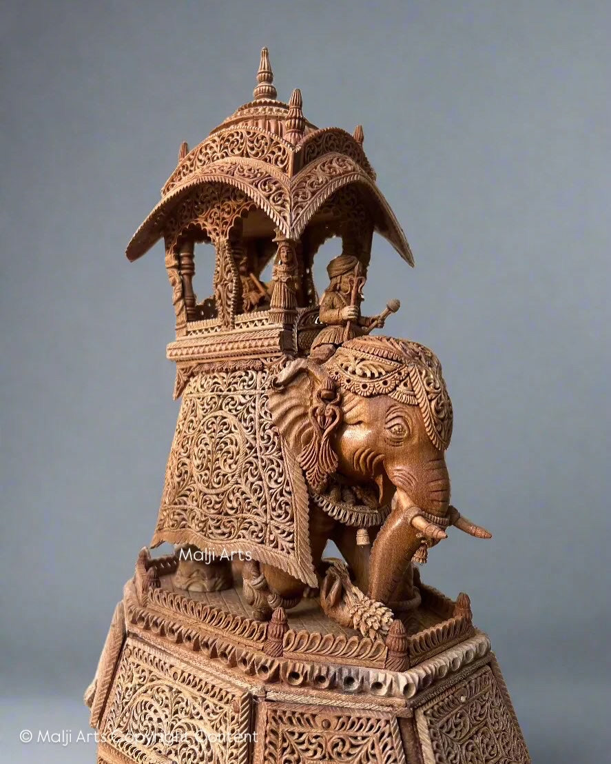 Sandalwood Maharana Pratap's elephant The Ramprasad
