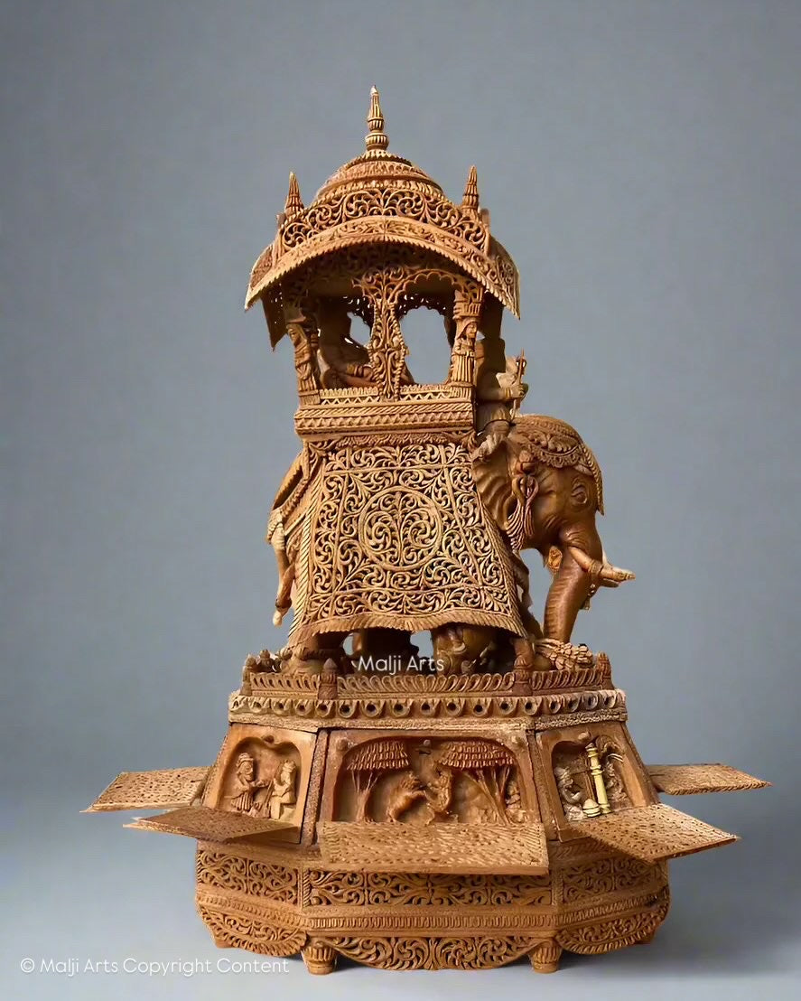 Sandalwood Maharana Pratap's elephant The Ramprasad