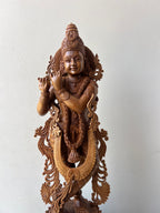 Sandalwood Venugopal – Lord Krishna Playing Flute 15"