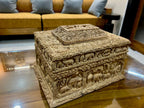 Sandalwood Hand Carved Jewelery Box