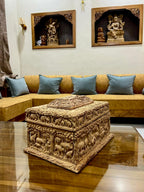 Sandalwood Hand Carved Jewelery Box